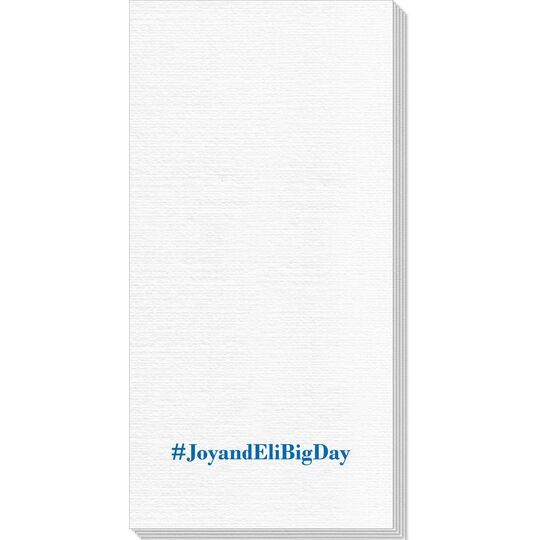 Create Your Hashtag Deville Guest Towels
